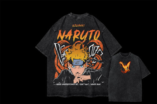 Retro Naruto Anime T-Shirt