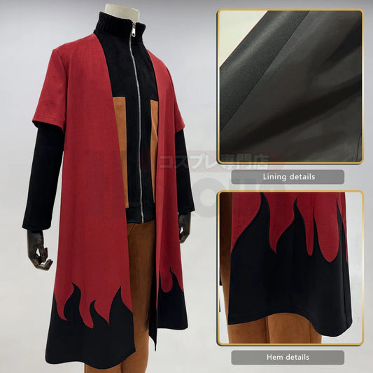 Anime Uzumaki Cosplay Costume – Haori Uniform for Halloween, Christmas & Conventions