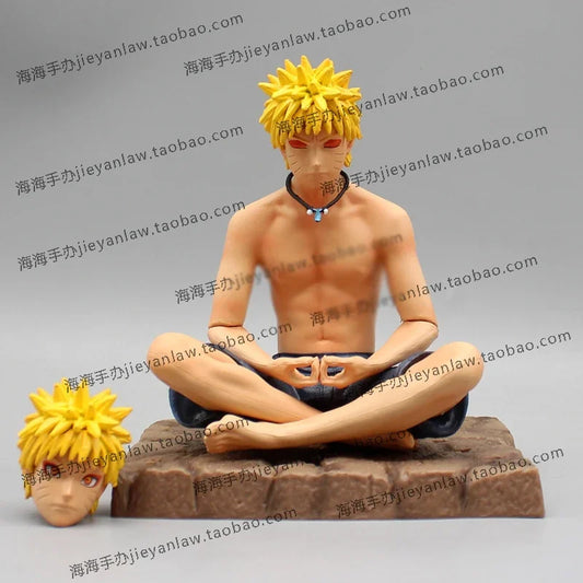 Naruto Jiraiya &amp; Uzumaki Naruto Figurine – LF