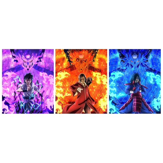 NARUTO Anime 3D Lenticular Painting