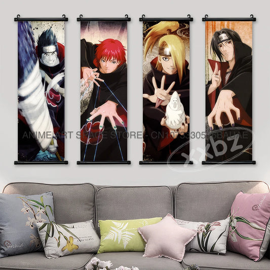 Naruto Hanging Painting Canvas