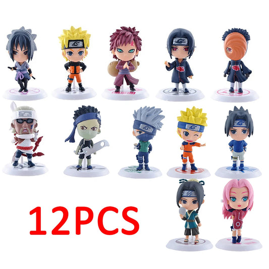 6 Pcs Q Version Naruto Figures – Sasuke