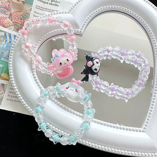 Sanrio Crystal Beaded Bracelet