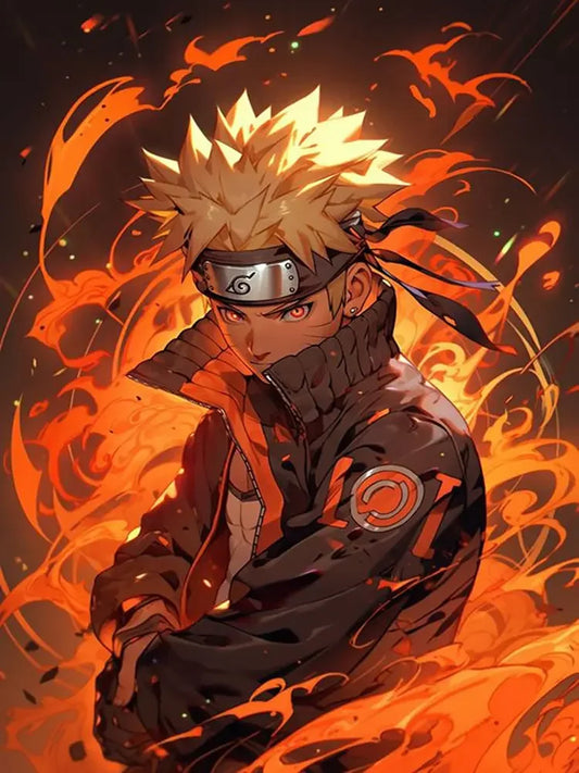 Naruto Diamond Painting Kit – Kakashi DIY
