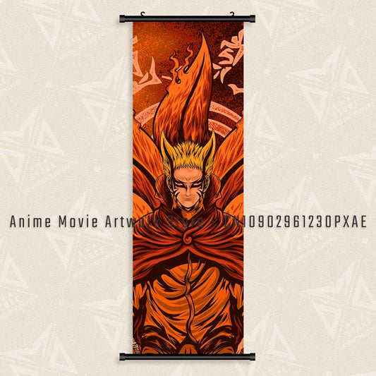 Naruto Canvas Hanging Scroll