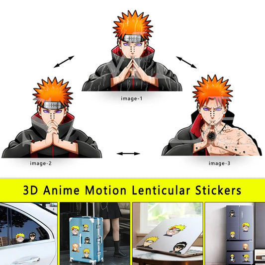 Naruto 3D Gradient Pain Sticker