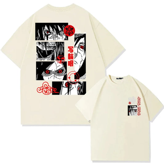 Japanese Naruto Anime Cotton T-Shirt