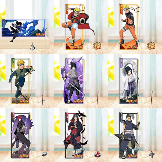 Naruto Metal Bookmarks