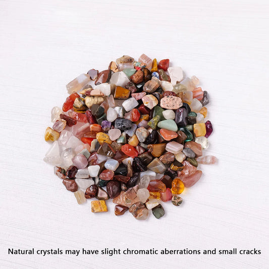100g Natural Mixed Crystal Stones – Gravel, Ore & Gemstones for Reiki & Aquarium Decoration