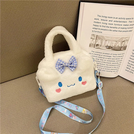 Kawaii Sanrio Plush Crossbody Bag