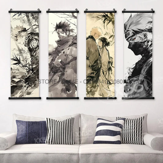 Hyuga Hinata &amp; Uchiha Itachi Anime Canvas Wall Art for Home Decoration