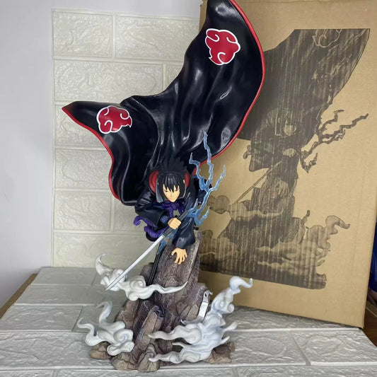 43cm Anime Naruto Uchiha Sasuke Up Action Figurine