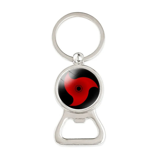 Naruto Sharingan Time Gem Keychain