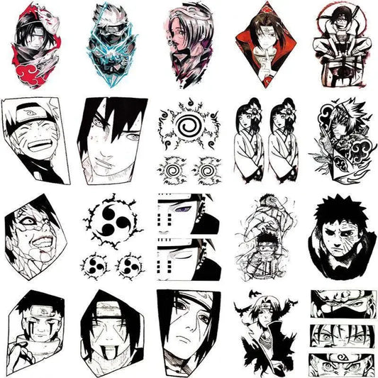 Naruto Temporary Tattoo Stickers