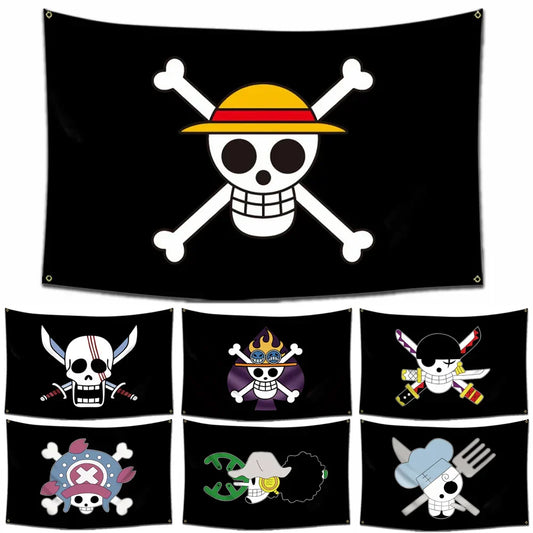 One Piece Pirate Skull Flag