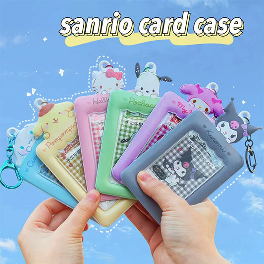 Kawaii Sanrio Card Holder Keychain
