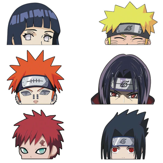Naruto Peek Stickers