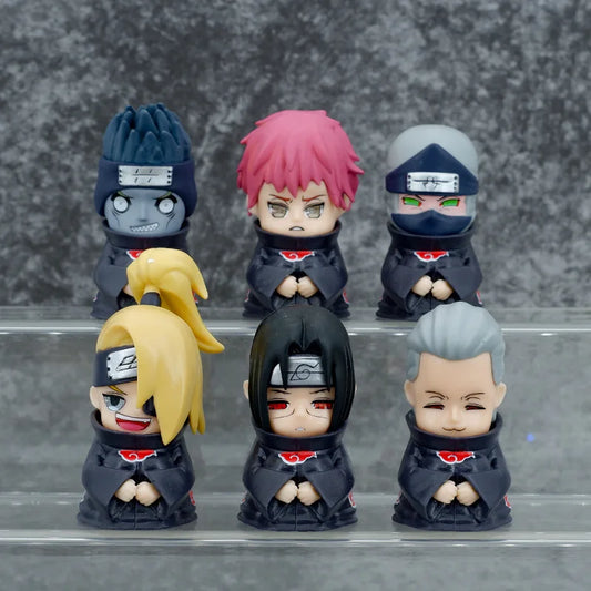 6Pcs/Set Naruto Anime Shippuden Action Figures