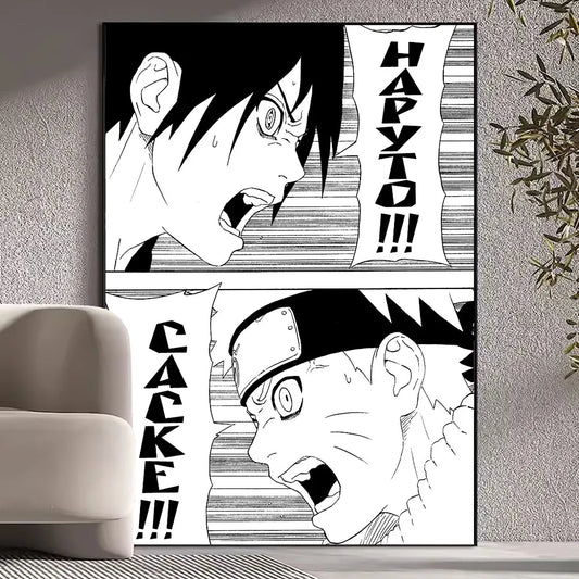 BiliBili Anime N-Narutos Manga Poster Prints