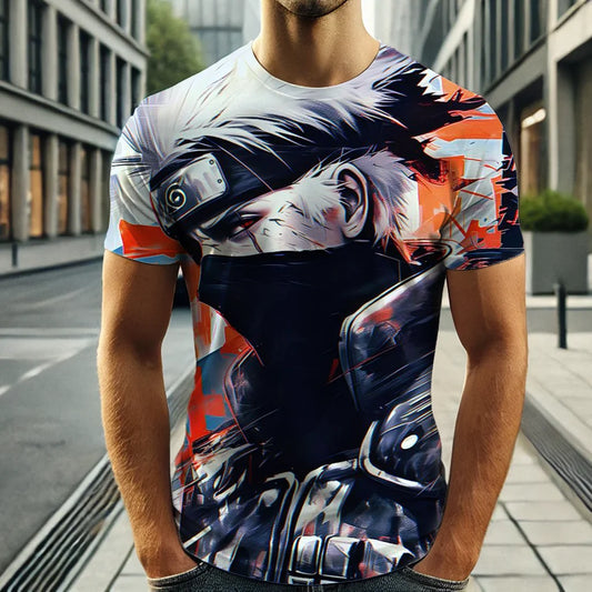 MINISO Japan Anime Naruto T-Shirt For Men